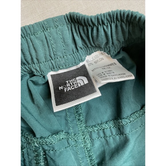 North Face Swim Trunks Nylon Elastic Waist Gorpcore Normcore Size Med Pine Green - Picture 2 of 9